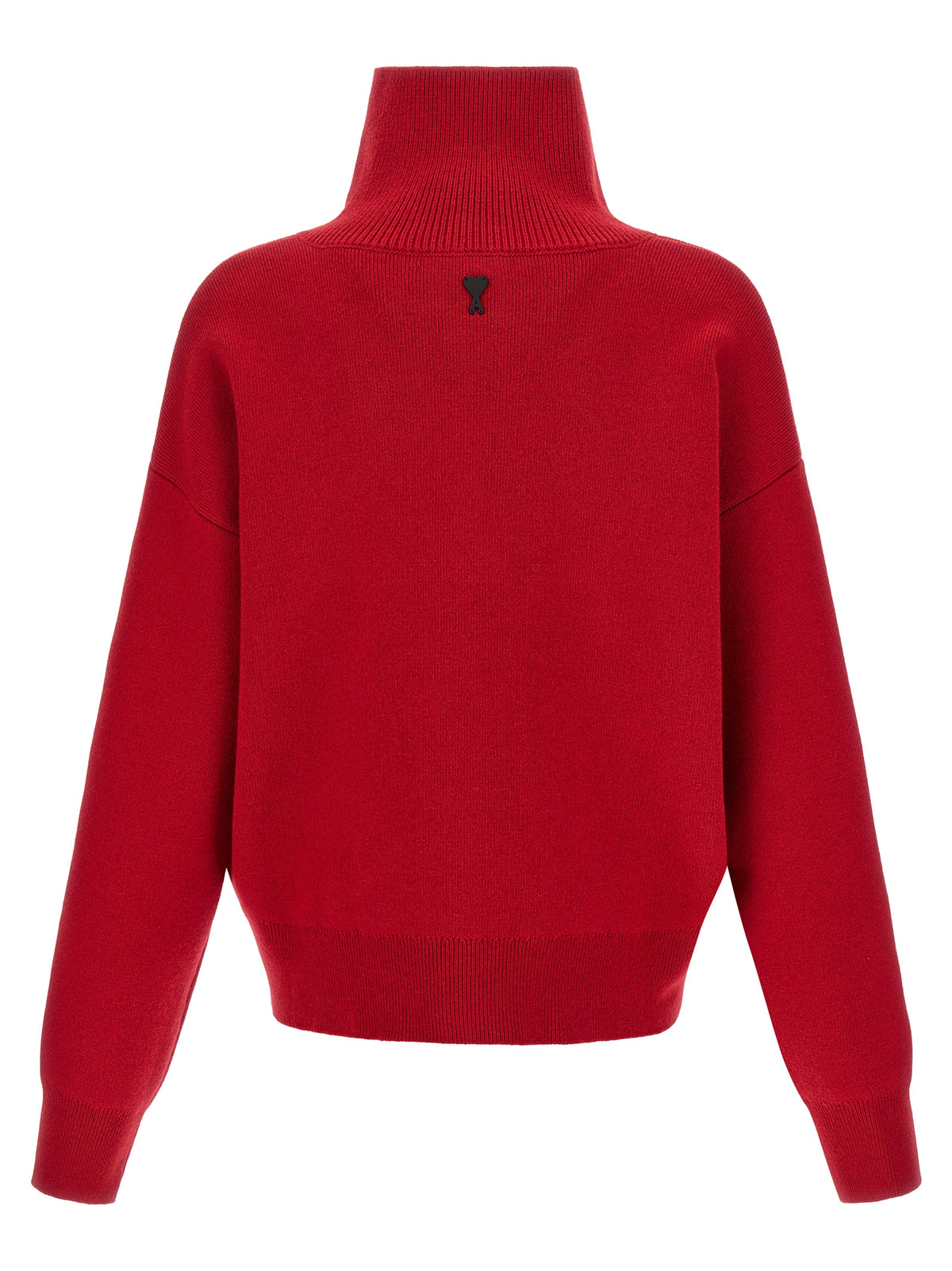 Red Wool Cardigan