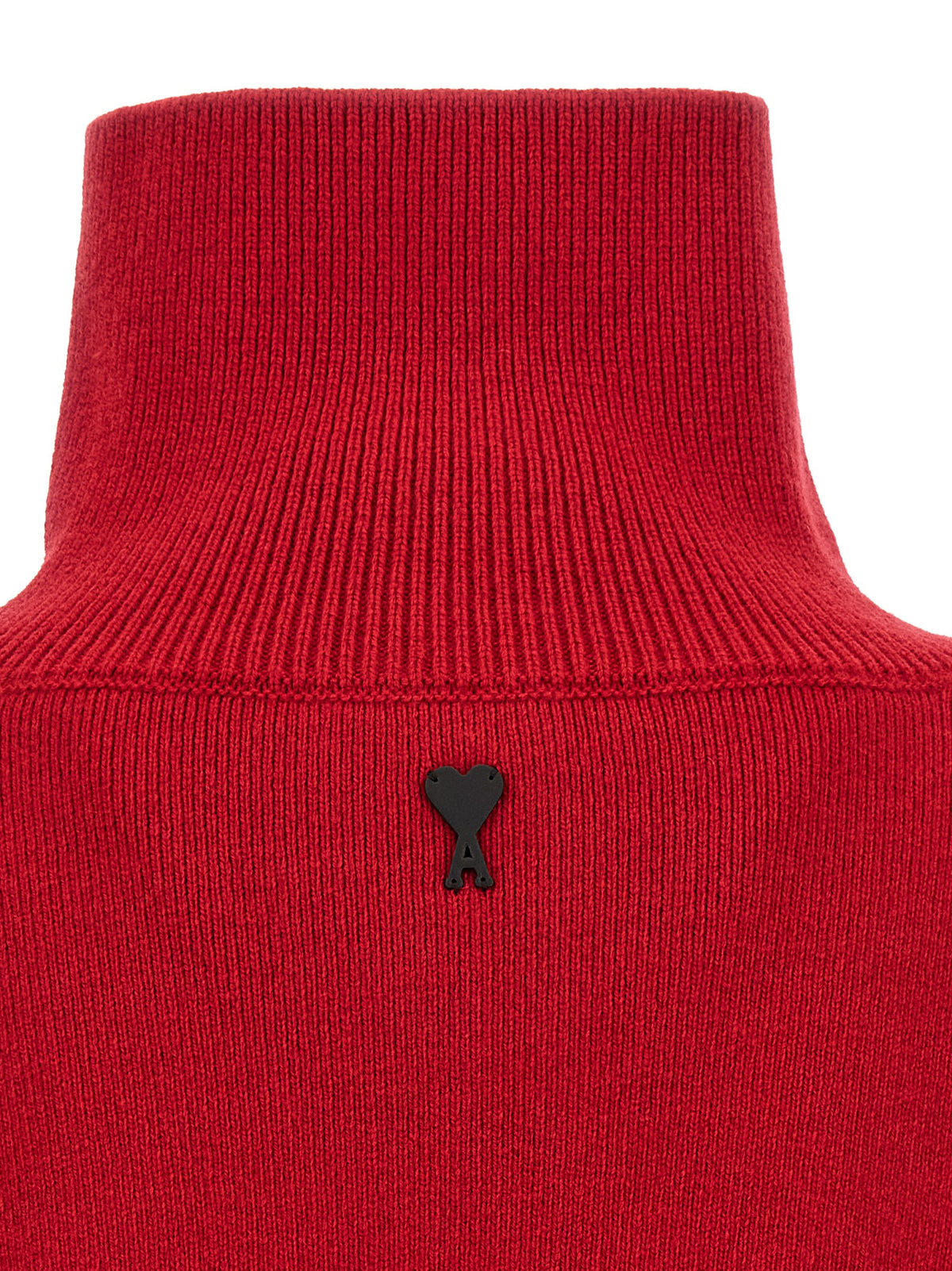 Red Wool Cardigan