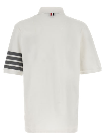 White Cotton Polo Shirt