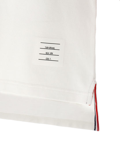 White Cotton Polo Shirt