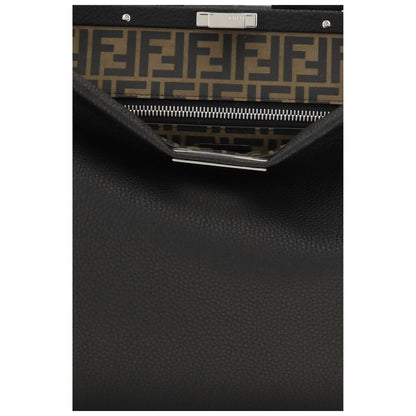 Black Calf Leather Bos Taurus Shoulder Bag