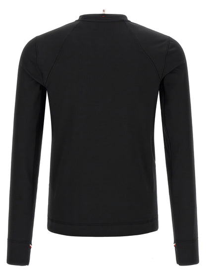 Black Polyester Cardigan