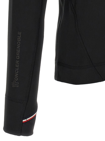 Black Polyester Cardigan