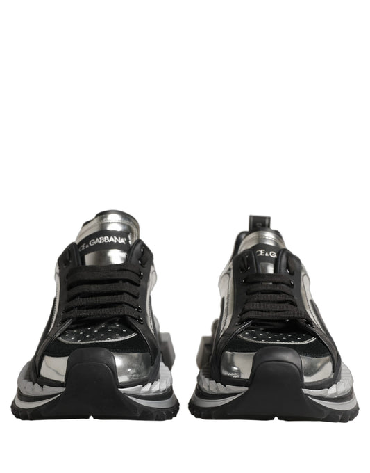 Black Two-Tone Super King Men Sneakers Shoes