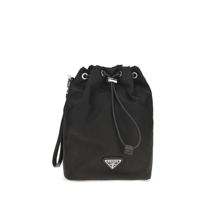 Black Nylon Handbag