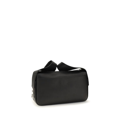 Black Calf Leather Bos Taurus Shoulder Bag