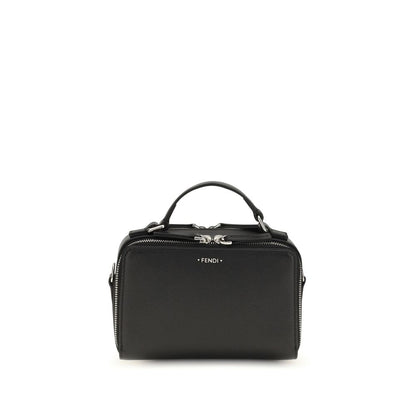 Black Calf Leather Bos Taurus Handbag