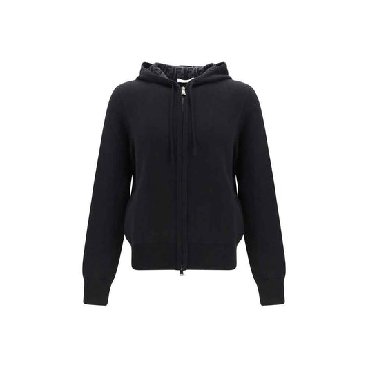 Black Cashmere Hoodie