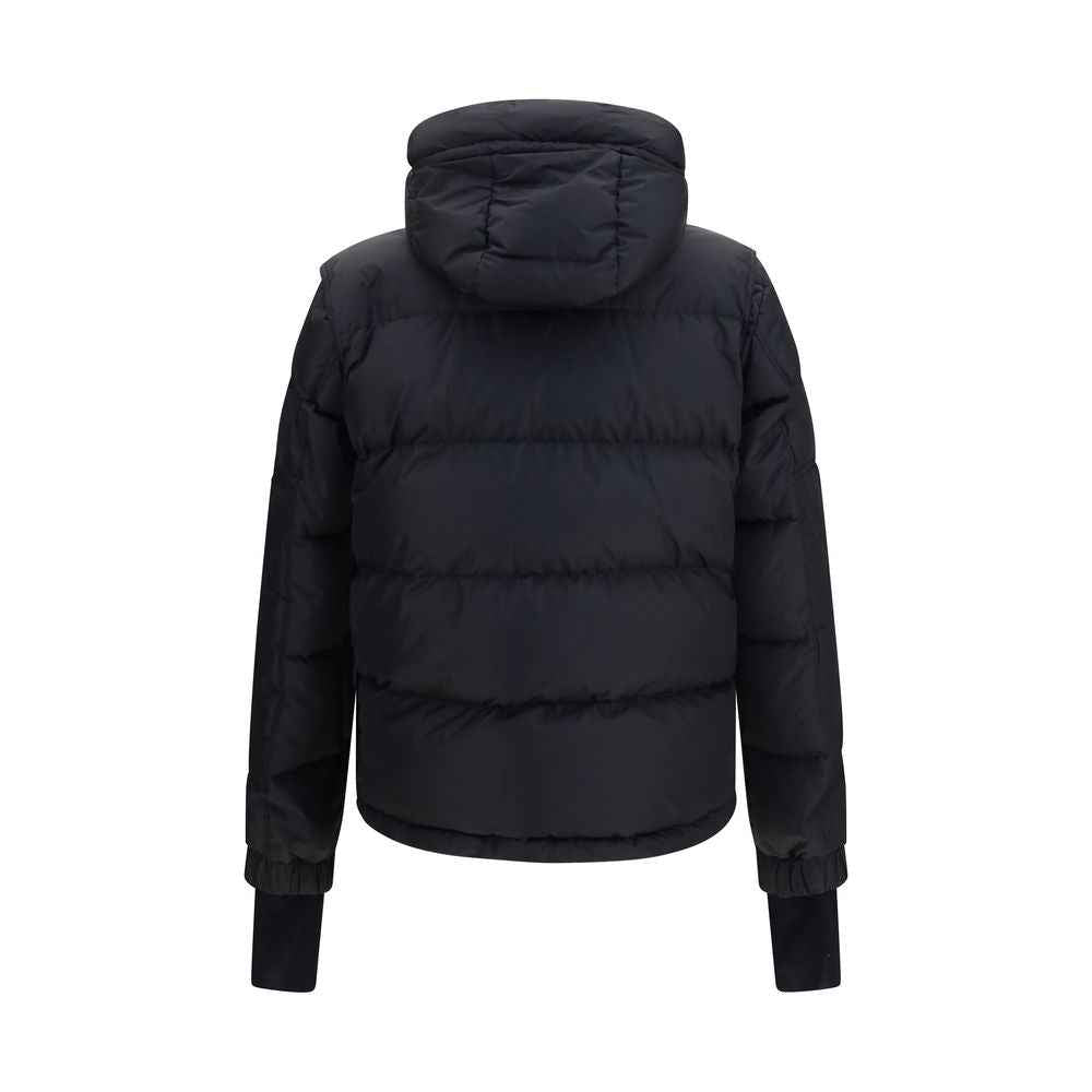 Black Goose Down Shell Jacket