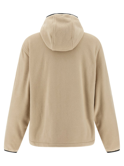 Beige Polyester Shell Jacket