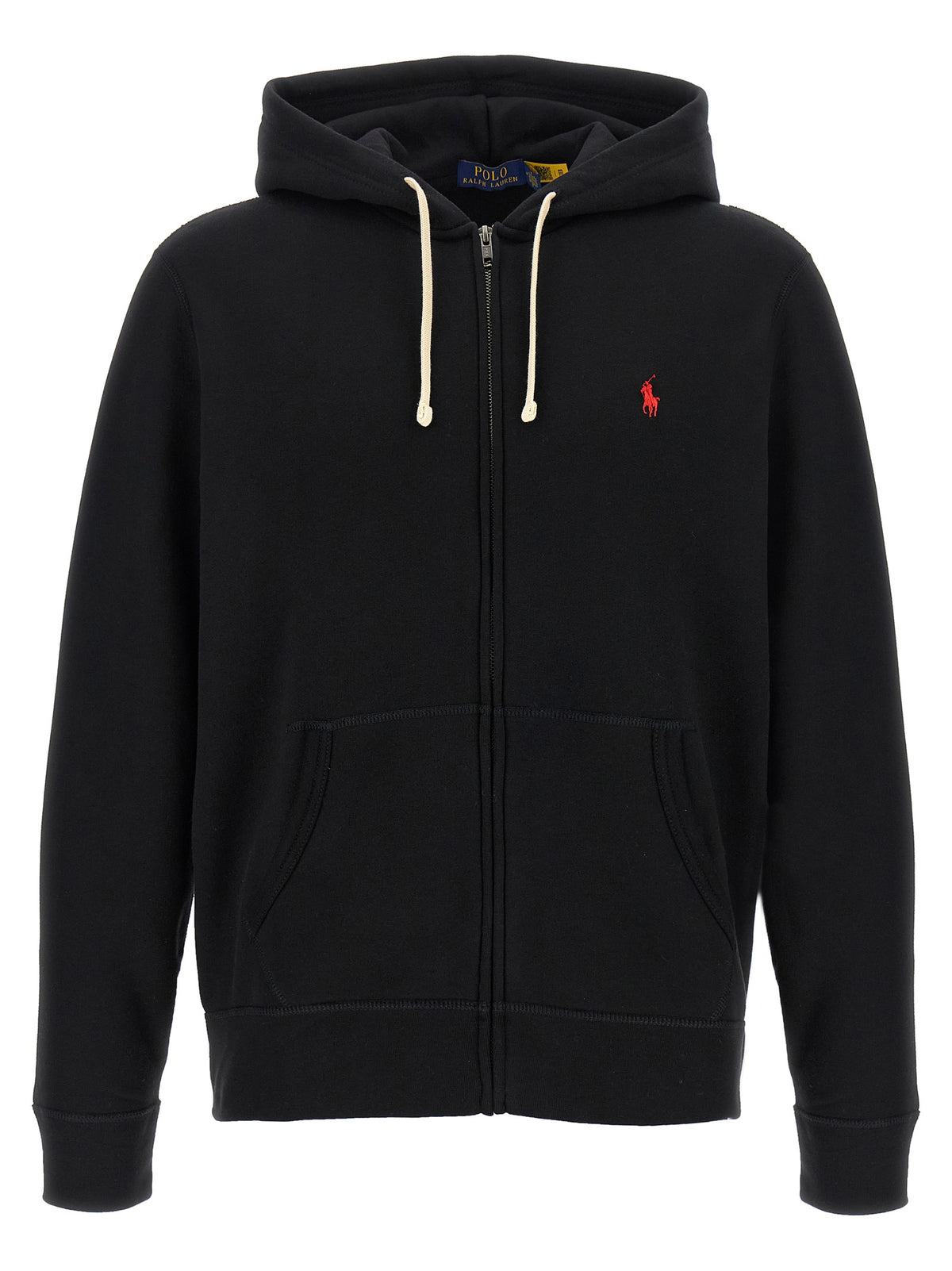 Black Cotton Sweatshirt