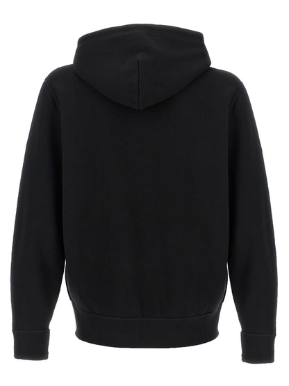 Black Cotton Sweatshirt