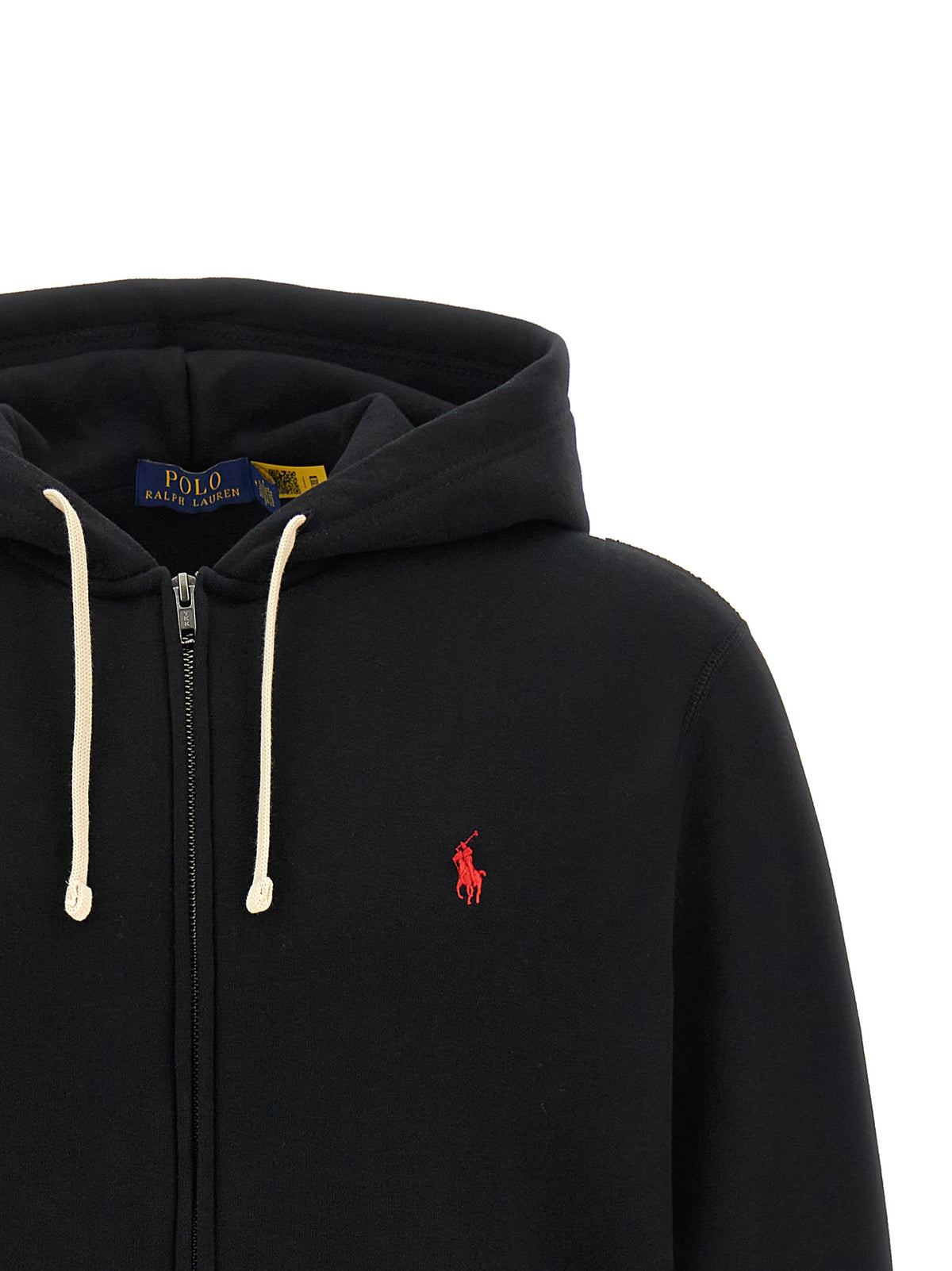 Black Cotton Sweatshirt