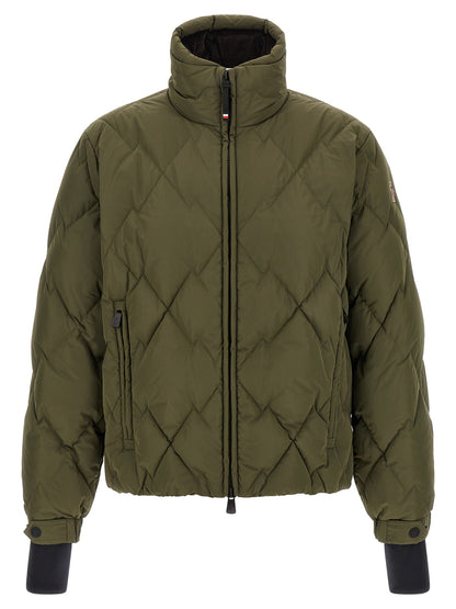 Bicolor Cotton Shell Jacket