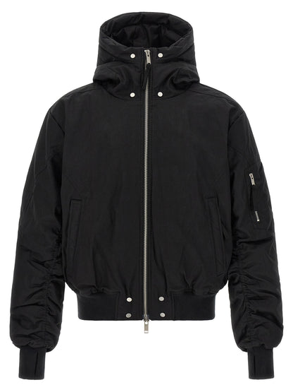 Black Cotton Bomber