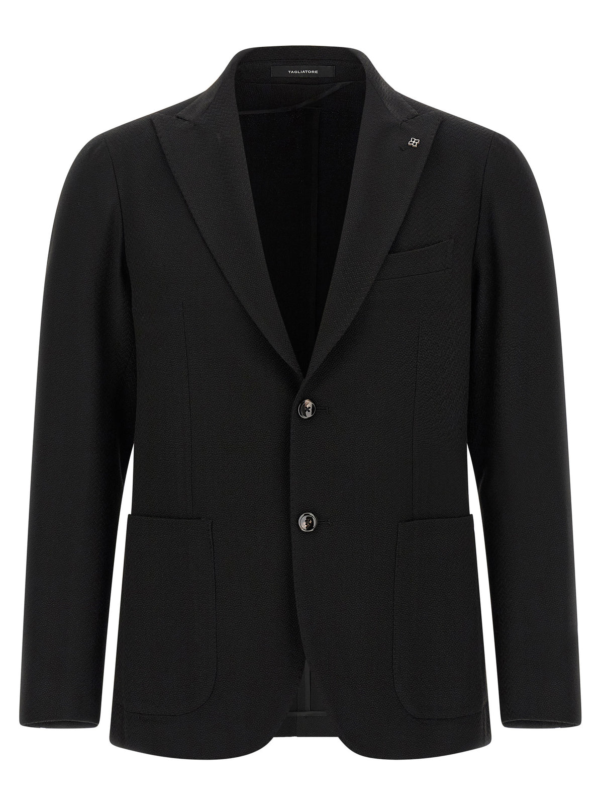 Black Virgin Wool Blazer