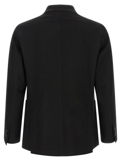 Black Virgin Wool Blazer