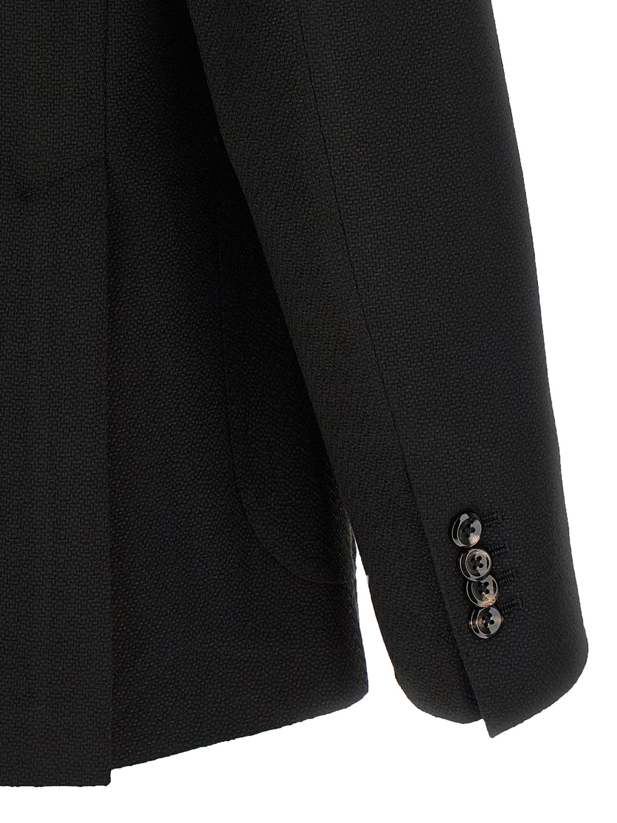 Black Virgin Wool Blazer