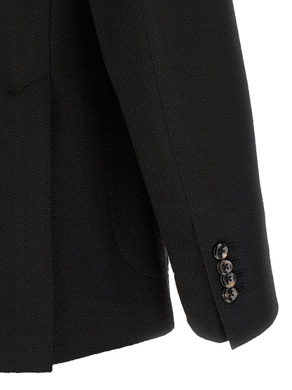 Black Virgin Wool Blazer
