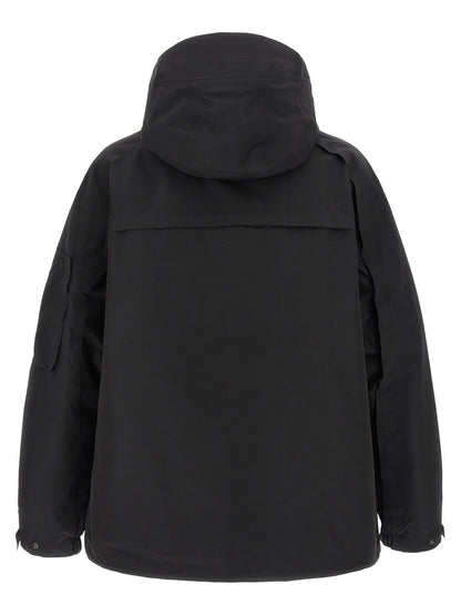 Black Recycled Polyester Shell Jacket