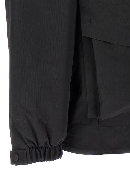 Black Recycled Polyester Shell Jacket
