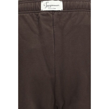 Brown Cotton Joggers (Workout Pants)