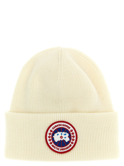 White Wool Beanie