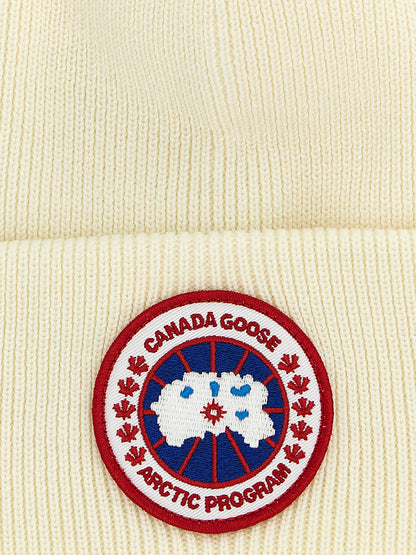 White Wool Beanie