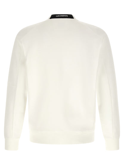 White Cotton Sweatshirt