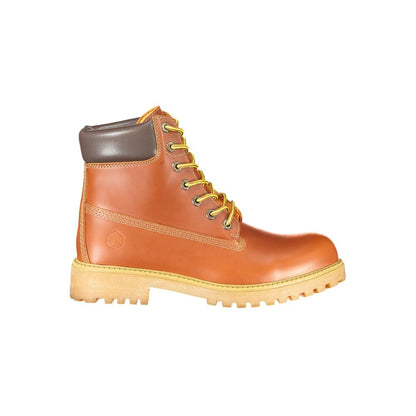 Brown Leather Men's Sneaker