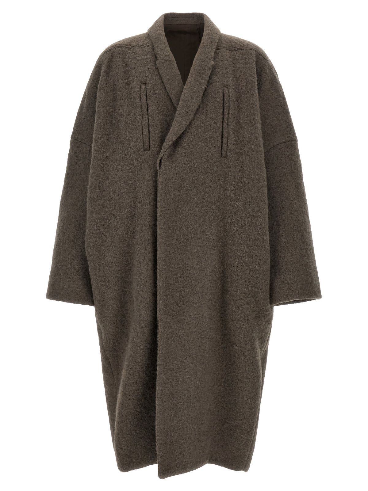Gray Marabou Coat