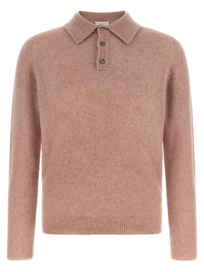 Multicolor Cashmere Polo Shirt