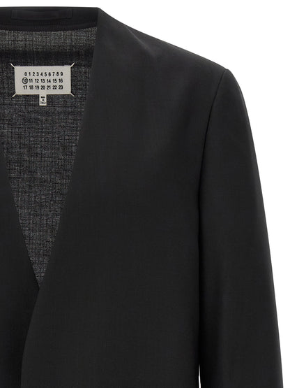 Black Virgin Wool Blazer