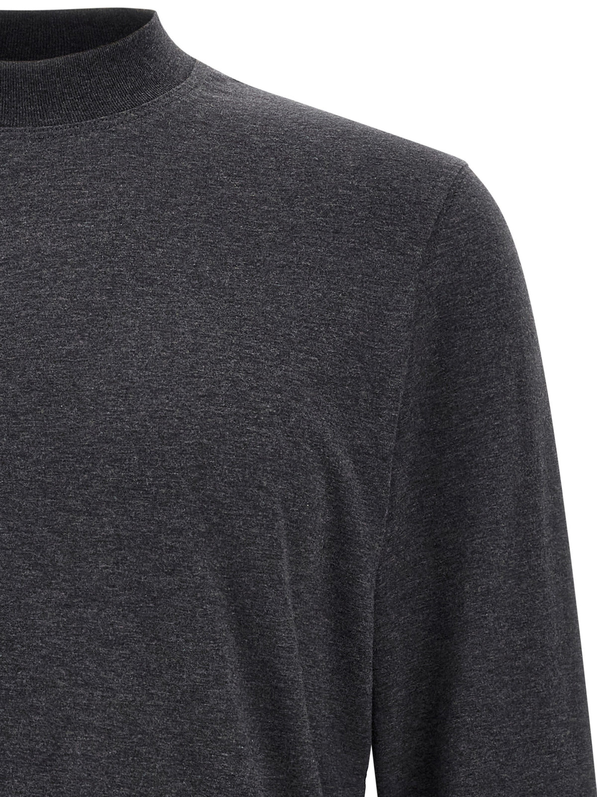 Gray Cotton T-Shirt