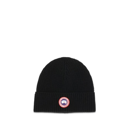 Black Wool Oves Aries Beanie