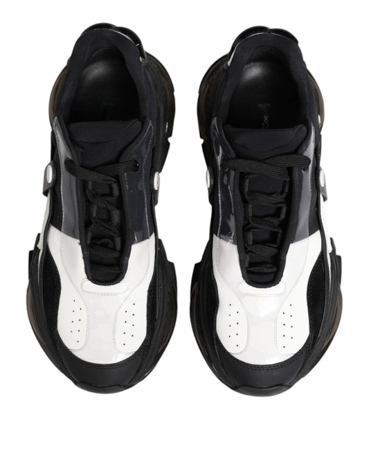 White Black Logo Airmaster Men Sneakers Shoes