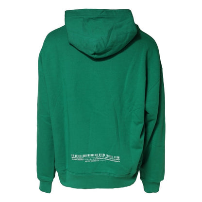 Green DGVIB3 Cotton Hoodie Sweatshirt Sweater