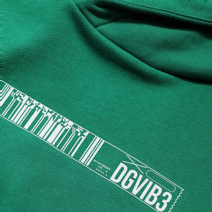 Green DGVIB3 Cotton Hoodie Sweatshirt Sweater