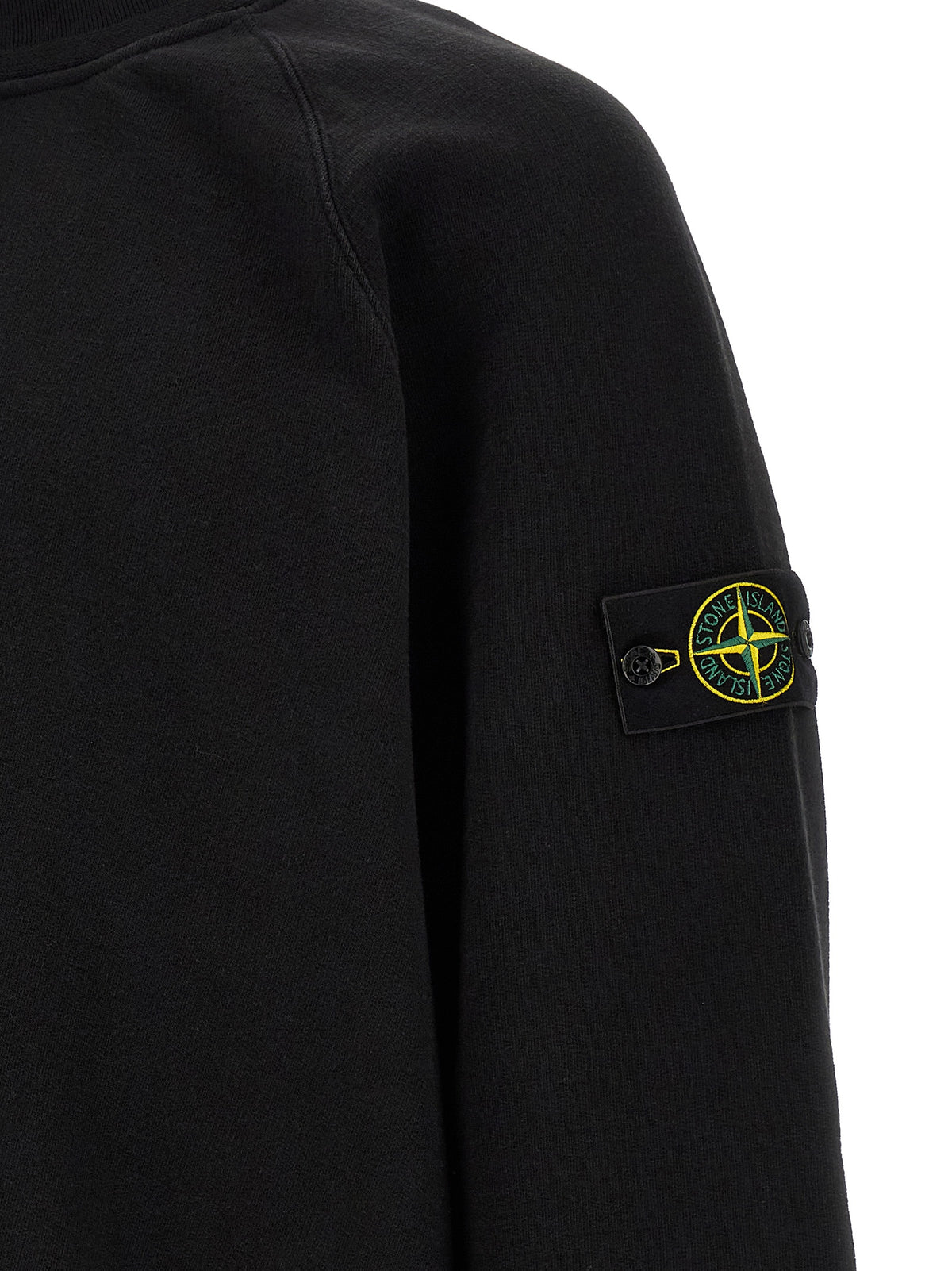 Black Cotton Sweatshirt