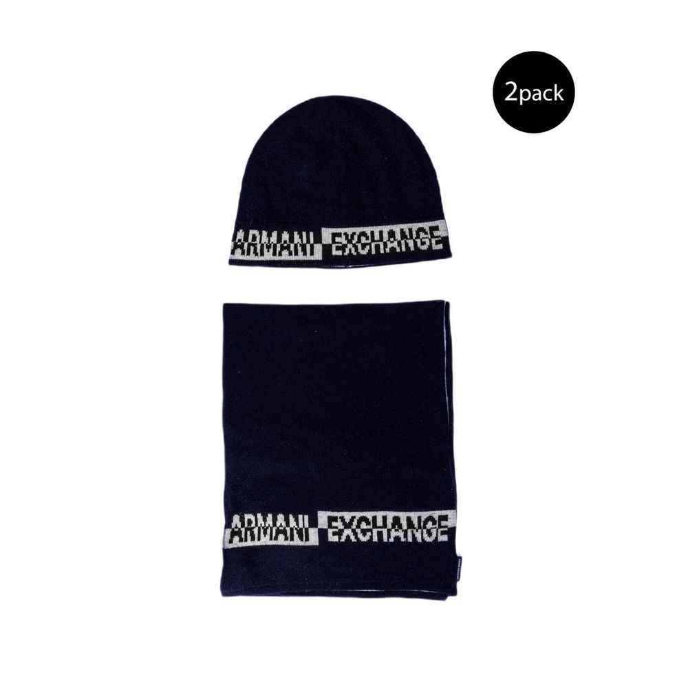 Blue Marabou Scarf
