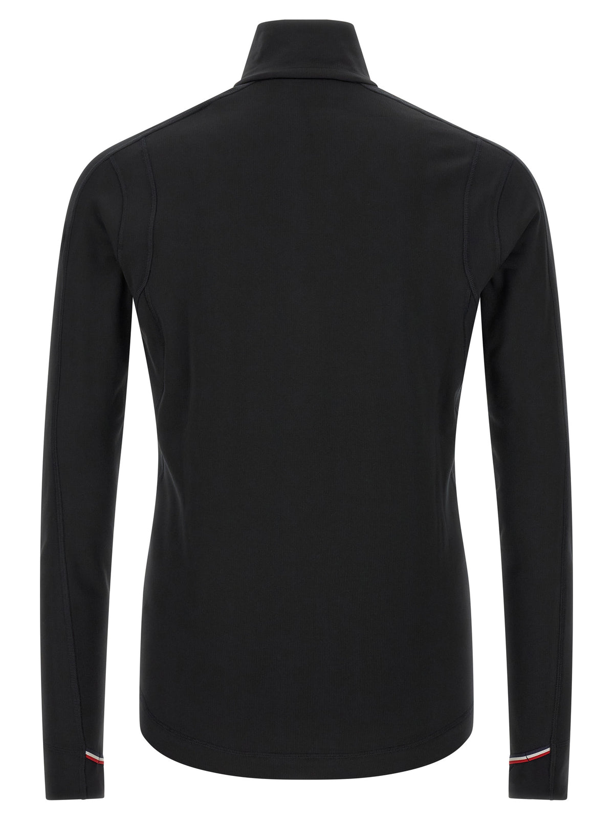 Black Polyamide Sweatshirt