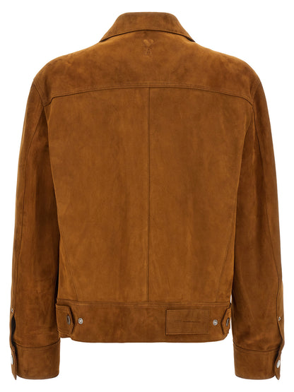 Brown Goatskin Leather Jacket