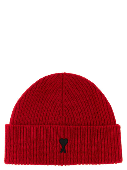 Red Wool Beanie