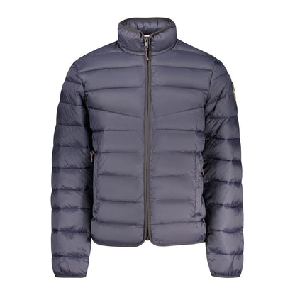 Blue Polyamide Men's Jacket