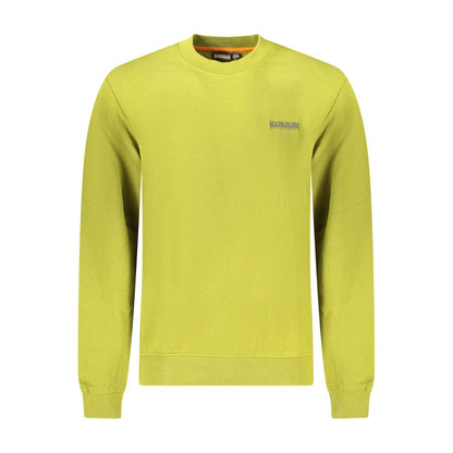 Green Cotton Men's Sweatshirt
