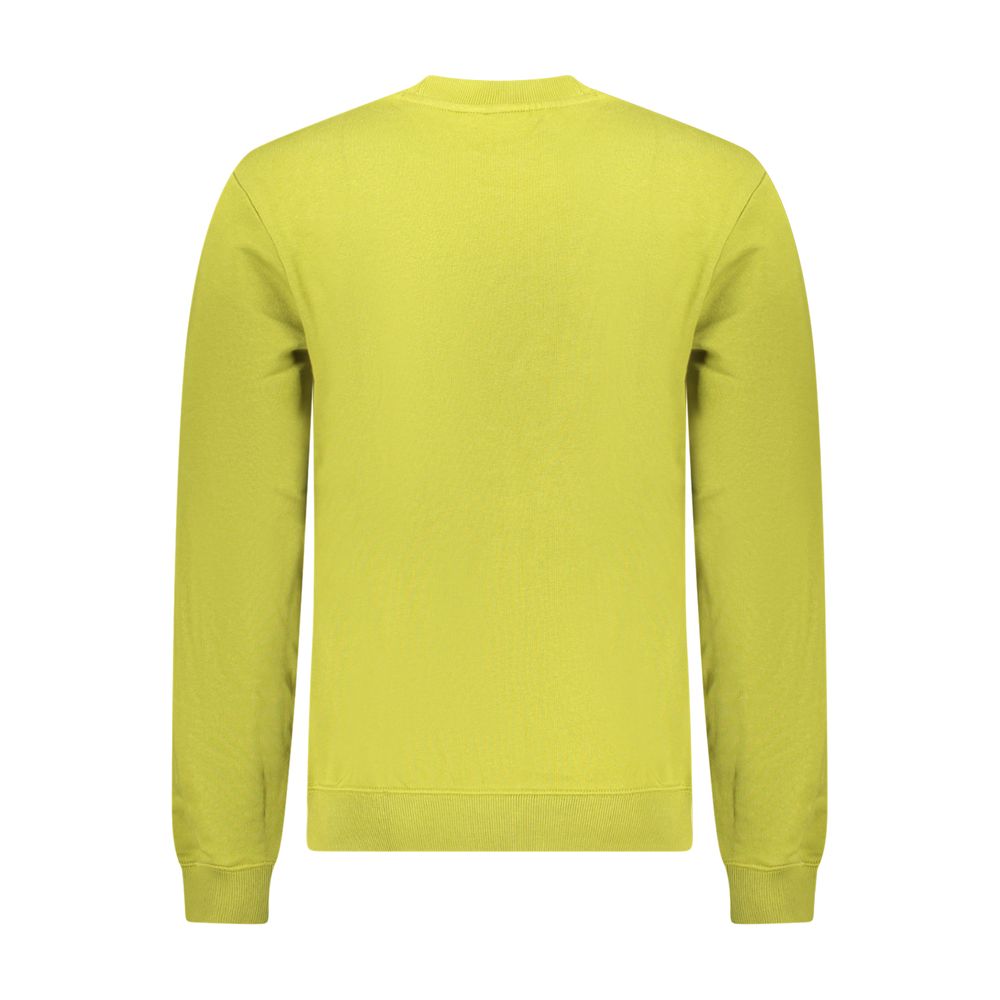 Green Cotton Men's Sweatshirt