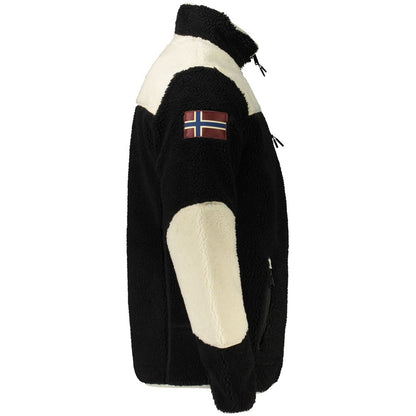 Black Poliammide Mens Jacket
