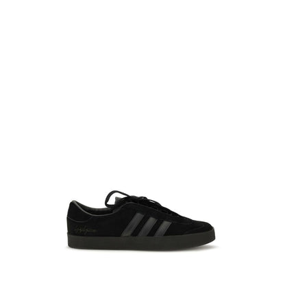 Black Calf Leather Bos Taurus Athletic Sneakers