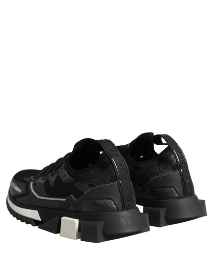 Black White Sorrento Low Top Sneakers Shoes