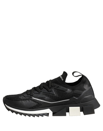 Black White Sorrento Low Top Sneakers Shoes